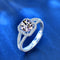Anillo de Moissanita de 1 Quilate en Plata 925 para Mujer