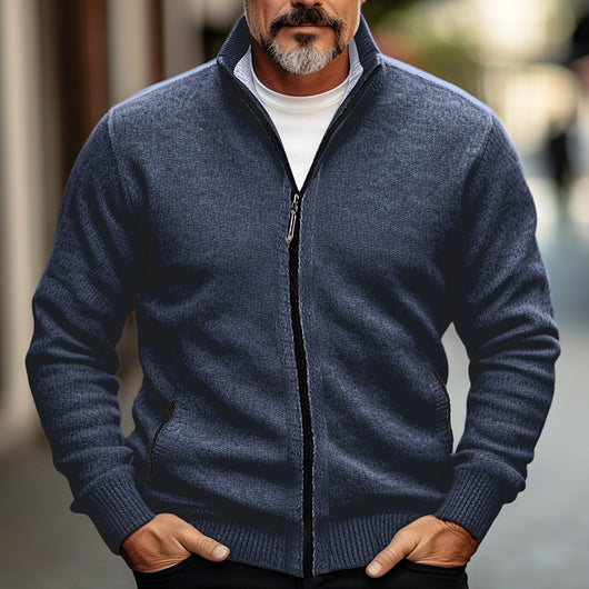 Suéter Grueso Forrado en Polar para Hombre - Diseño Moderno y Cálido - Image 11