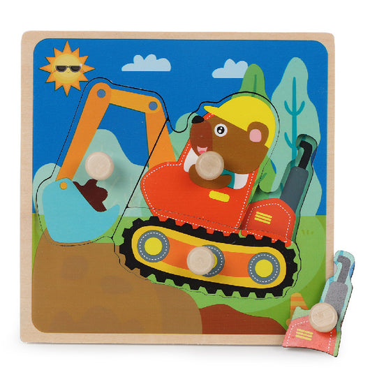 Tablero de Motricidad Fina con Clavijas de Madera para Niños - Image 35