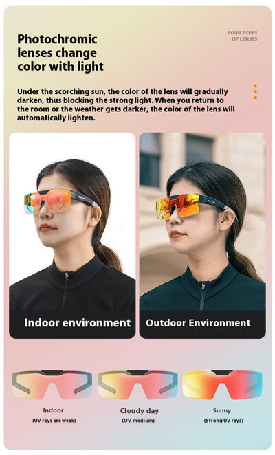Gafas de Ciclismo con Lentes Fotocromáticas de Color Cambiante - Image 25