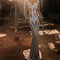 Vestido de Noche Fishtail Dorado con Detalles Brillantes - Colección Banquete