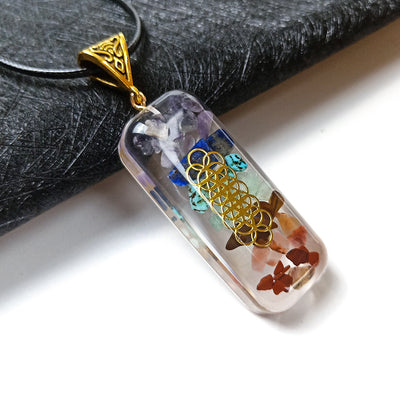 Collar Chakra de Piedras Semipreciosas Cristalinas - Image 4