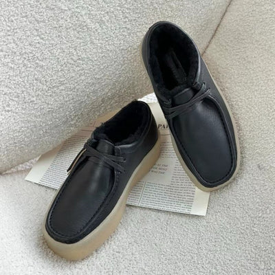 Zapatos Oxford Plataforma Retro de Cuero Genuino - Estilo Británico Casual - Image 7