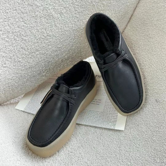 Zapatos Oxford Plataforma Retro de Cuero Genuino - Estilo Británico Casual - Image 7