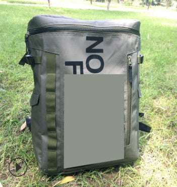 Mochila Impermeable Cuadrada para Hombre - Bolsa Box Resistente