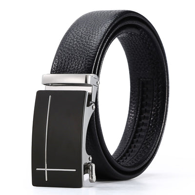Cinturón de Cuero para Hombre con Hebilla Automática - Image 25