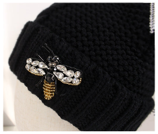 Gorro de Punto con Orejas de Gato y Brillantes - Image 13