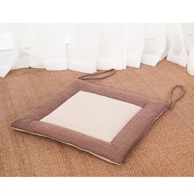 Silla de Comedor Four Seasons con Cojín Antideslizante y Correas de Lino - Image 26