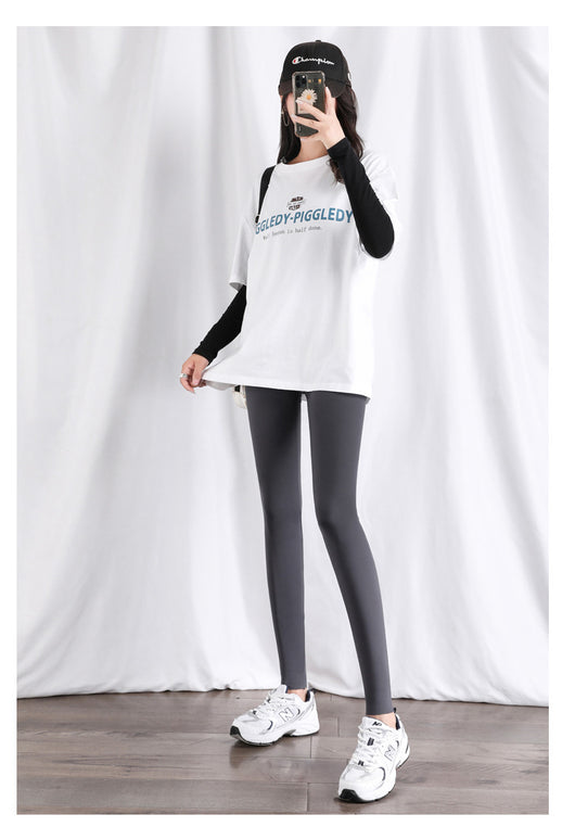 Leggins Shark para Mujer: Shorts Ajustados de Tres Cuartos en Negro para Ciclismo - Image 24