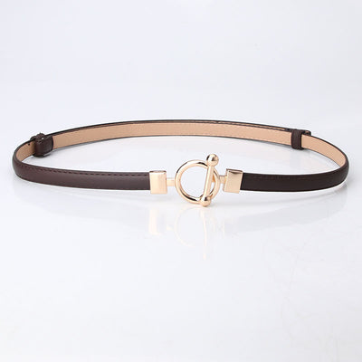 Abrigo para Mujer con Cinturón de Cuero Decorativo - Image 3