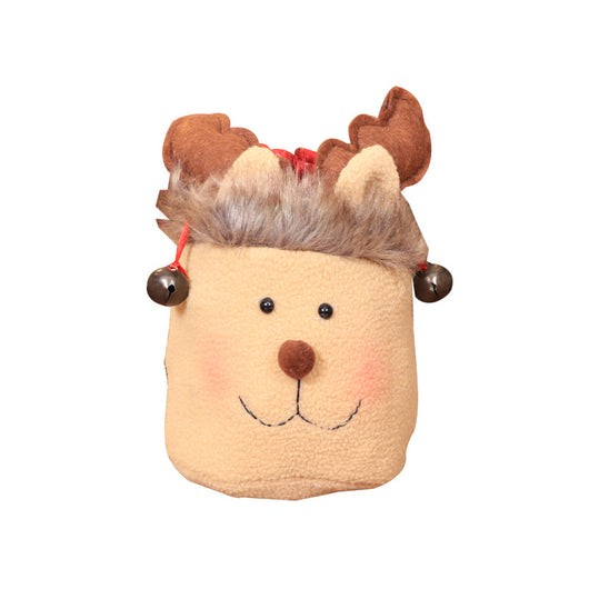 Bolsas de Regalo Navideñas para Niños con Diseños de Muñeco de Nieve y Reno - Image 4