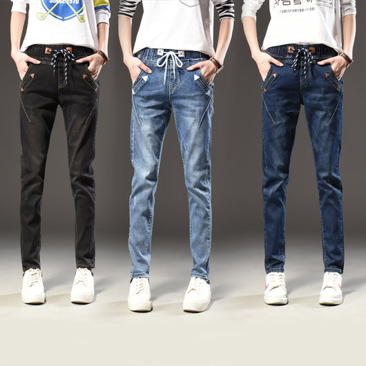 Pantalones Vaqueros con Cintura Elástica para Mujer - Image 11