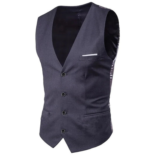 Chaleco de Traje Coreano Elegante para Hombre - Image 28
