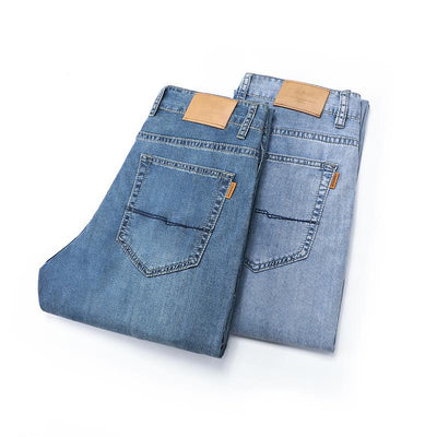 Jeans Ultra Delgados de Tencel para Hombre - Estilo Moderno - Image 5