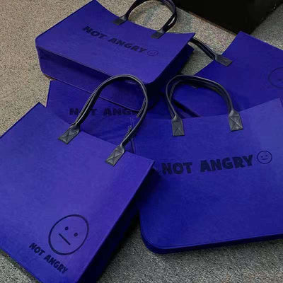 Bolsa Tote de Fieltro Grande para Viajeros Urbanos - Image 5