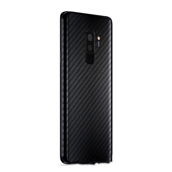 Protector de Pantalla Trasera en Fibra de Carbono Anti Arañazos para Celulares