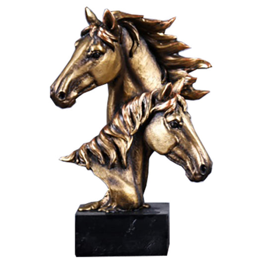 Escultura de Caballo de Bronce para Decoración del Hogar - Image 2
