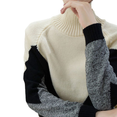 Suéter Cuello Alto de Lana Merino - Prenda Base Versátil - Image 6