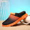 Pantufas Degradê Tamanho Grande Malha Respirável Design Ninho de Pássaro