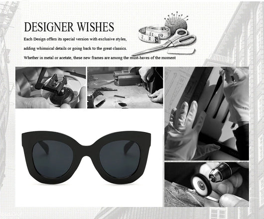 Transparent pink cat-eye sunglasses with gradient gray lenses, featuring a thick frame and vintage style. - Image 11