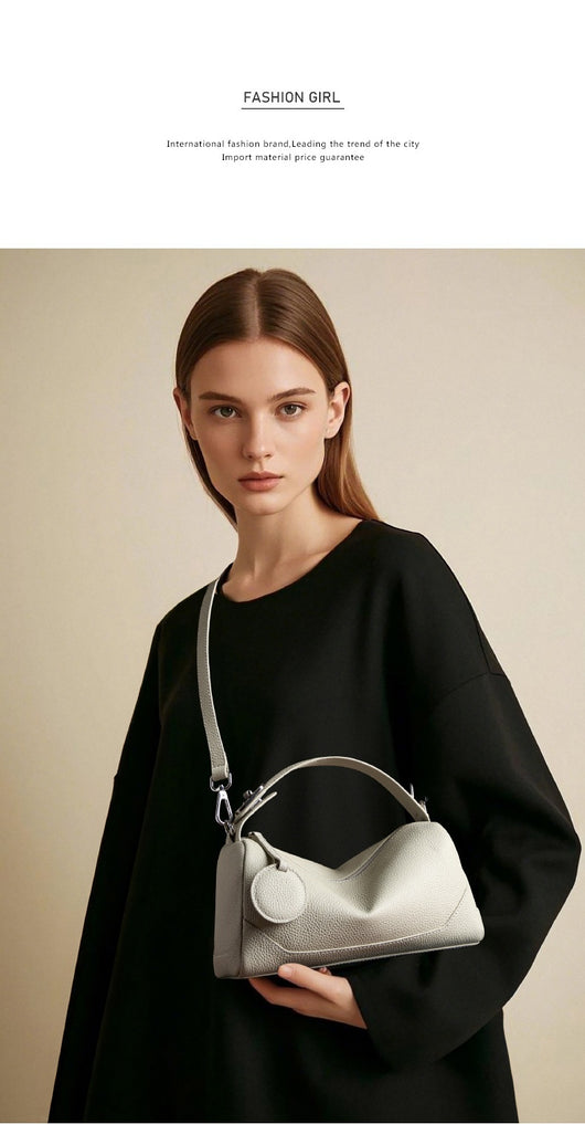 Bolso Crossbody de Cuero Genuino para Mujer - Portátil y Elegante - Image 15