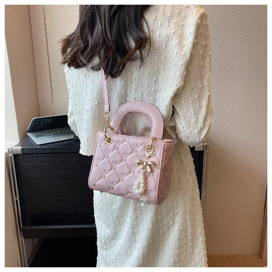 Bolso Bandolera Mujer con Bordado de Diamantes - Cartera de Moda Compacta - Image 24