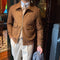 Chaqueta Bomber de Gamuza para Hombre