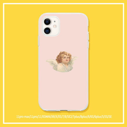 Funda para iPhone con Arte Clásico de Ángel Vintage - Image 4