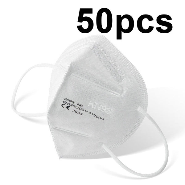 Protector Facial Antipolvo Industrial de 5 Capas con Empaque Individual