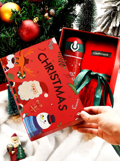 Set de Regalo Termo para Mujer con Caja Presentación Navideña - Image 10