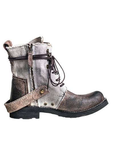 Botas Martin Vintage Japonesas de Lona para Exteriores - Image 8