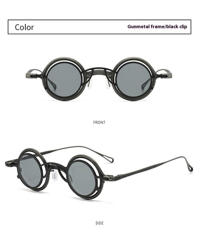 Clip Adaptador de Gafas de Marco Circular Perfecto - Image 26