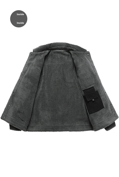 Chaqueta Denim Forrada en Polar para Hombre - Estilo Premium - Image 25