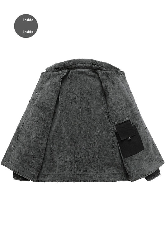 Chaqueta Denim Forrada en Polar para Hombre - Estilo Premium - Image 25