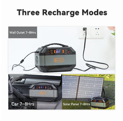 Estación de Energía Portátil 330W - Batería Solar para Camping y Emergencias - Image 6