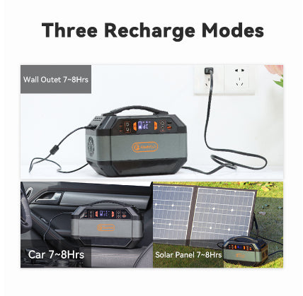 Estación de Energía Portátil 330W - Batería Solar para Camping y Emergencias - Image 6