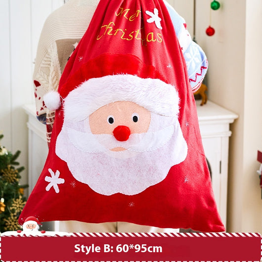 Bolsas de Regalo Navideñas Grandes del Papá Noel para Sorpresas de Nochebuena - Image 7