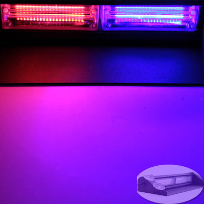 Luz Estroboscópica COB6 LED con Ventosa para Parabrisas - Luz de Emergencia Automotriz