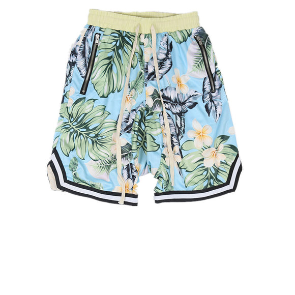 Pantalones Cortos Hawaiian Beach Estilo Hip Hop