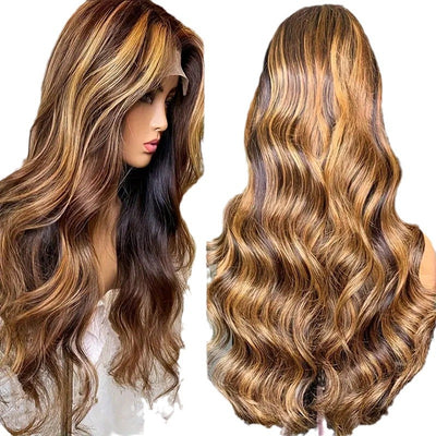Peluca Ondulada Piano Largo Encaje Frontal - Cabello Rizado Voluminoso - Image 5