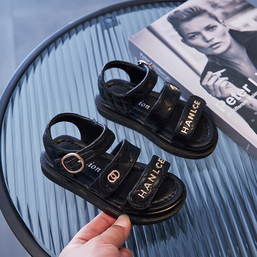 Sandalias Ligeras de Moda para Niñas con Suela Suave y Letras - Image 4