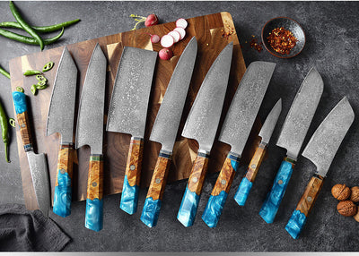 Cuchillo de Cocina Damasco Acero Inoxidable Premium - Image 6