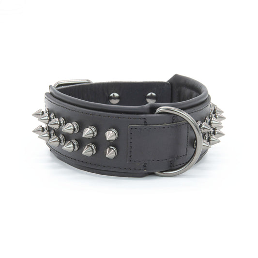 Collar de Cuero para Perro con Bandana Ajustable - Image 2