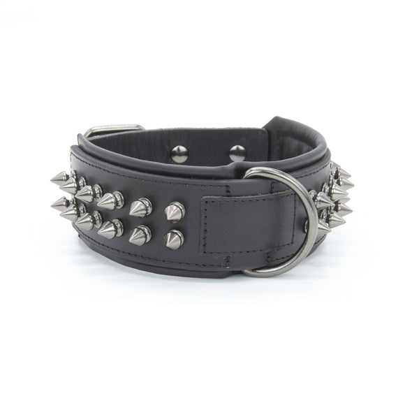 Collar de Cuero para Perro con Bandana Ajustable