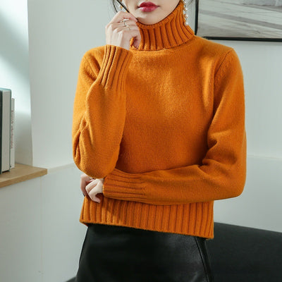 Suéter Lana Cuello Alto Slim Fit Mujer - Base Layer Premium - Image 12