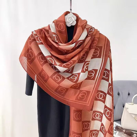 Foulard de Algodón y Lino Ligero - Pareo Sedoso Protección Solar para Playa y Viajes - Image 21
