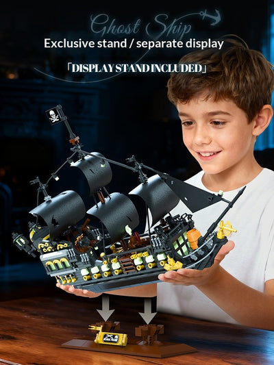 Barco Pirata Fantasma - Set de Construcción Educativo para Niños - Image 8