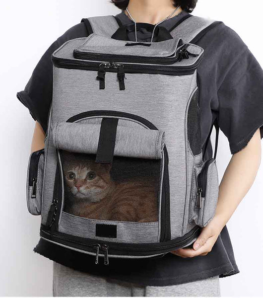 Bolsa Portátil Transpirable para Mascotas - Plegable y Ligera - Image 2