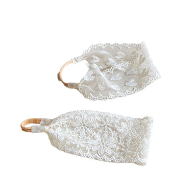 Diadema Elástica de Encaje para Niñas - Image 3