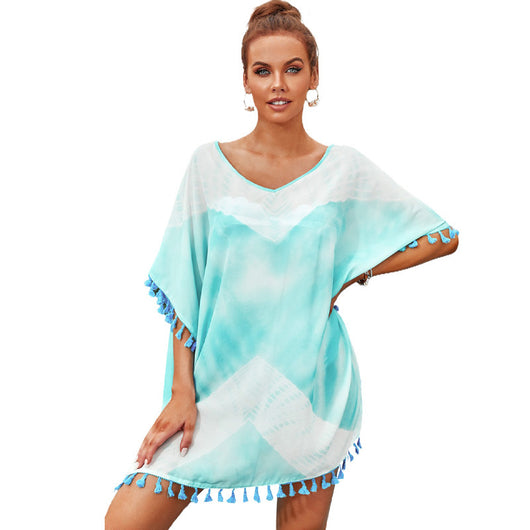 Blusa de Verano Tie-Dye De Ramón - Estilo Europeo Moderno - Image 9